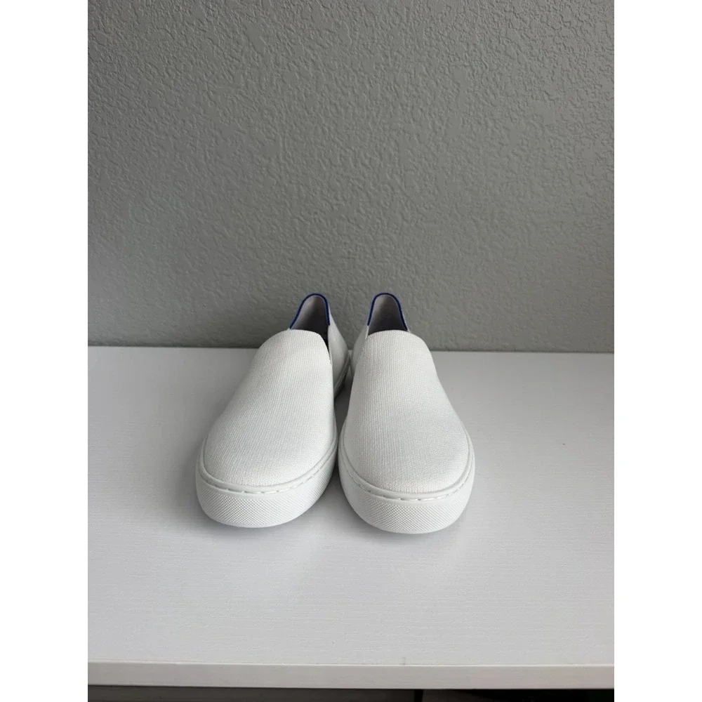 Rothy's Original Slip On Sneaker Women's US 9 Bright White New Without Box